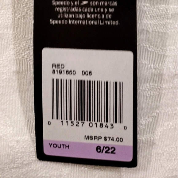 Speedo Swimsuit for Girls Size 6 - Picture 6 of 6